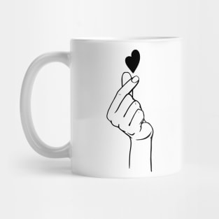 korean gesture of love and friendship Mug